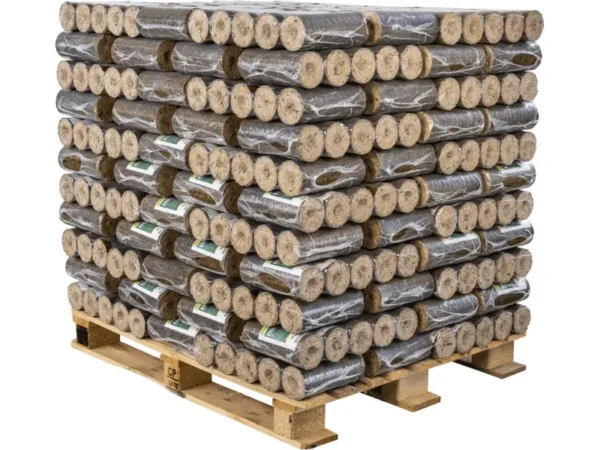 DŘEVNÍ BRIKETY TURBO – paleta 1000 kg
