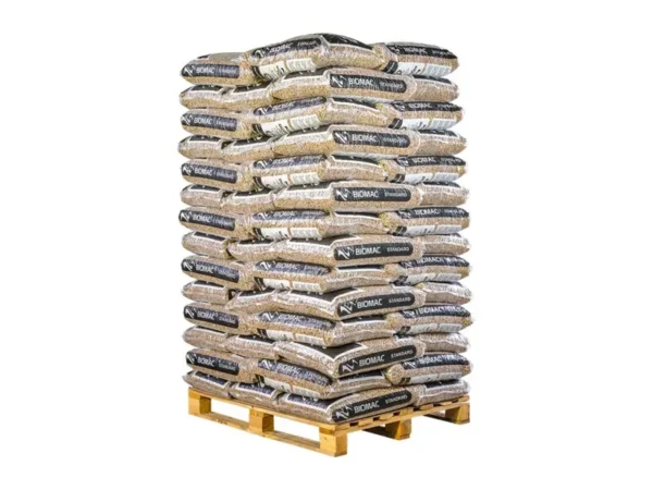 DŘEVNÍ PELETY STANDARD – paleta 1 050 kg
