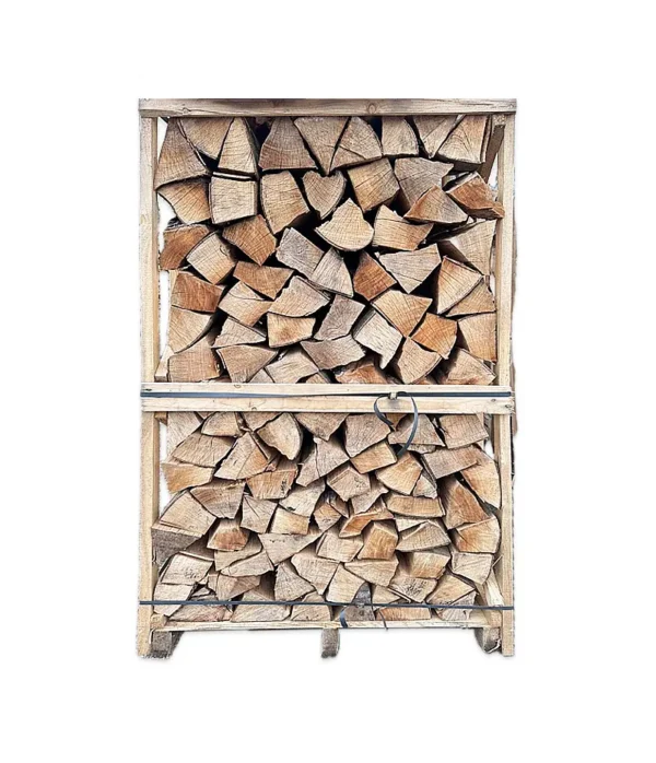 Bukové drevo štiepané v klietkach