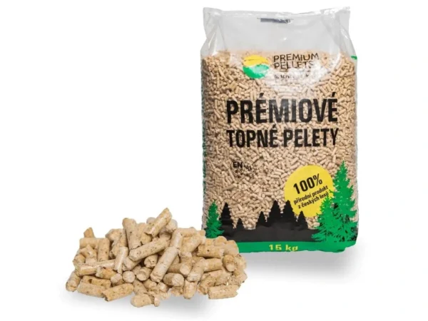 Dřevěné pelety Premium Pellets, ENplus A1, 825 kg